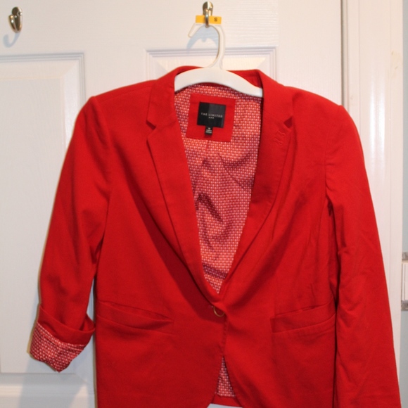 The Limited Red blazer - Picture 1 of 2